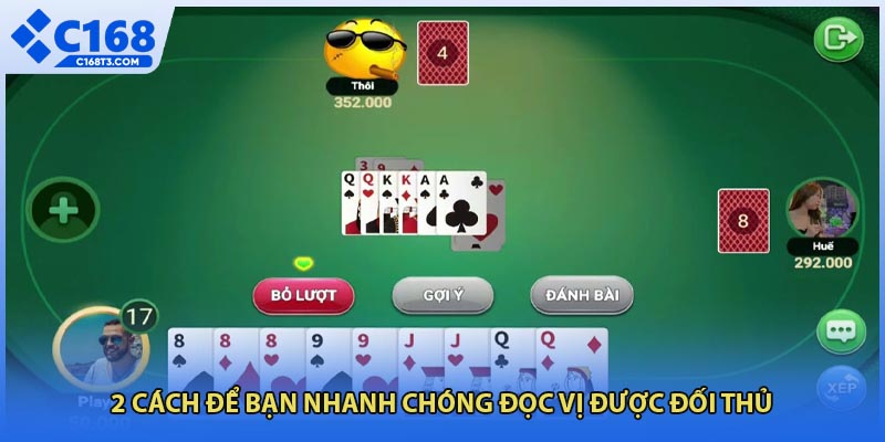 2 cách để bạn nhanh chóng đọc vị được đối thủ